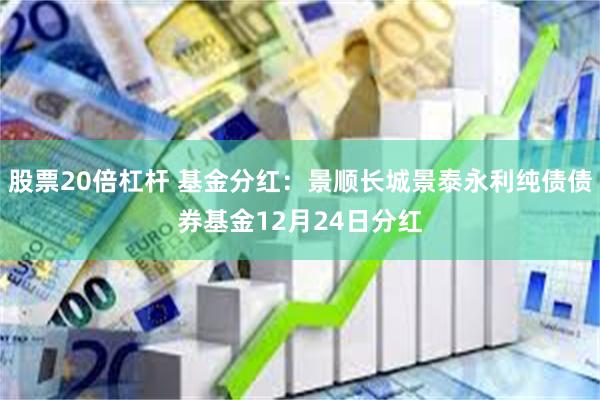 股票20倍杠杆 基金分红：景顺长城景泰永利纯债债券基金12月24日分红